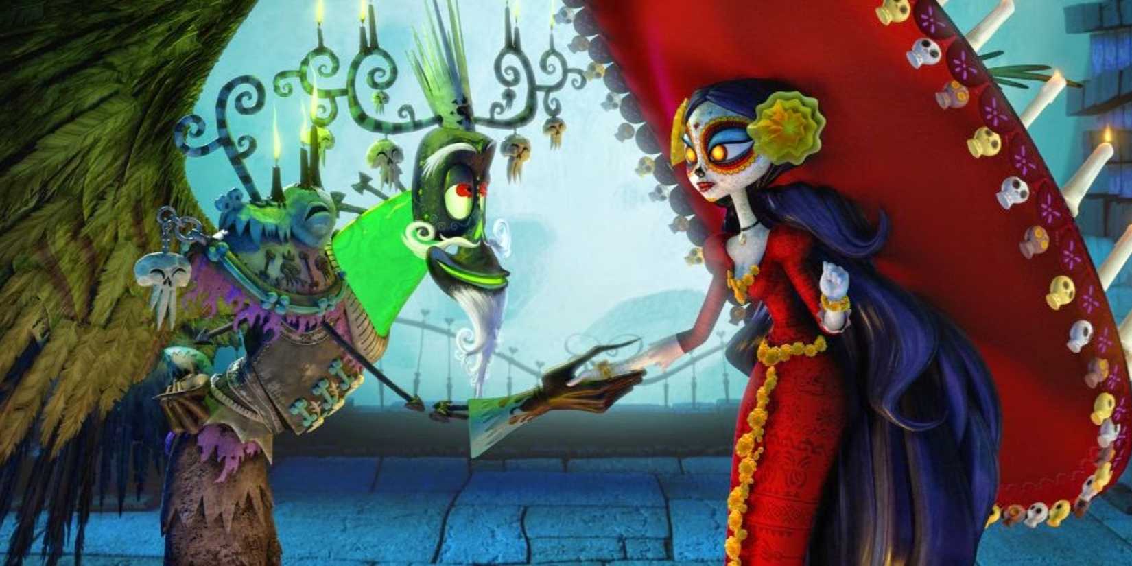 Xibalba and La Muerte shake hands