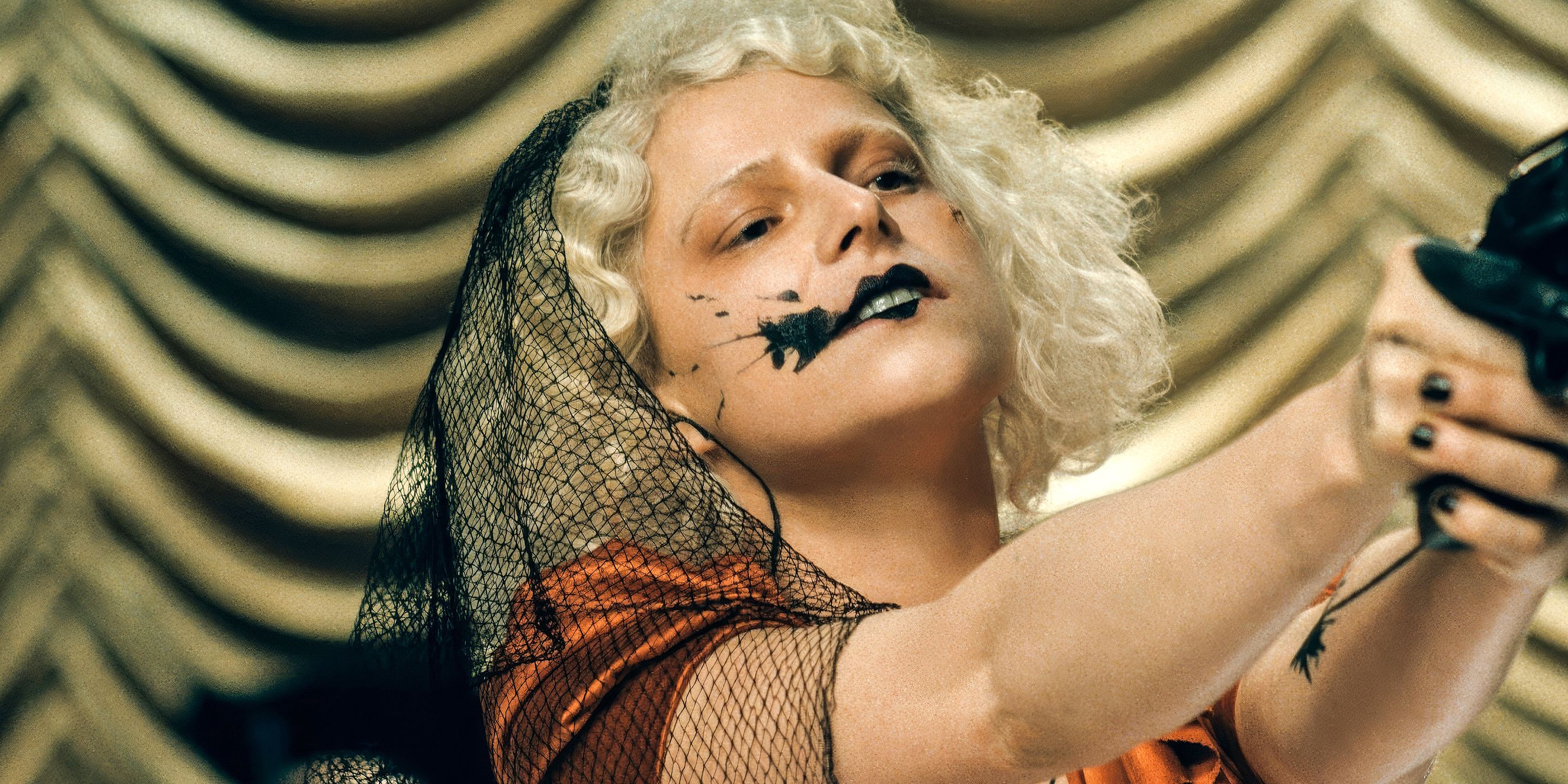Jessie Buckley as Ida in a still from The Bride!