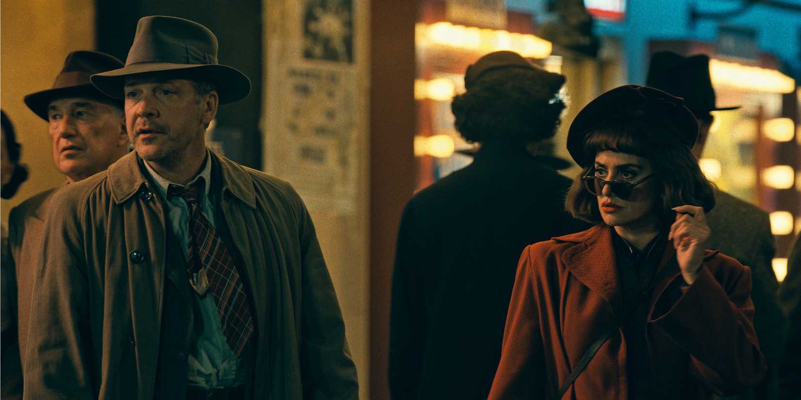 Myrna Mallow and Jake Wiles standing outside together.