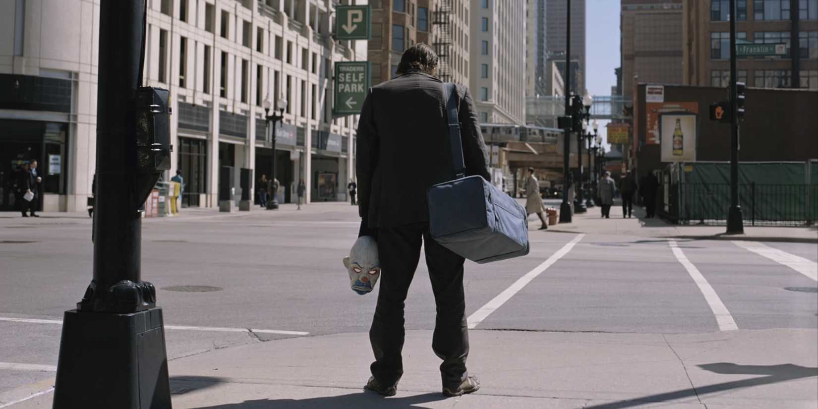 The Dark Knight - 2008 - opening scene