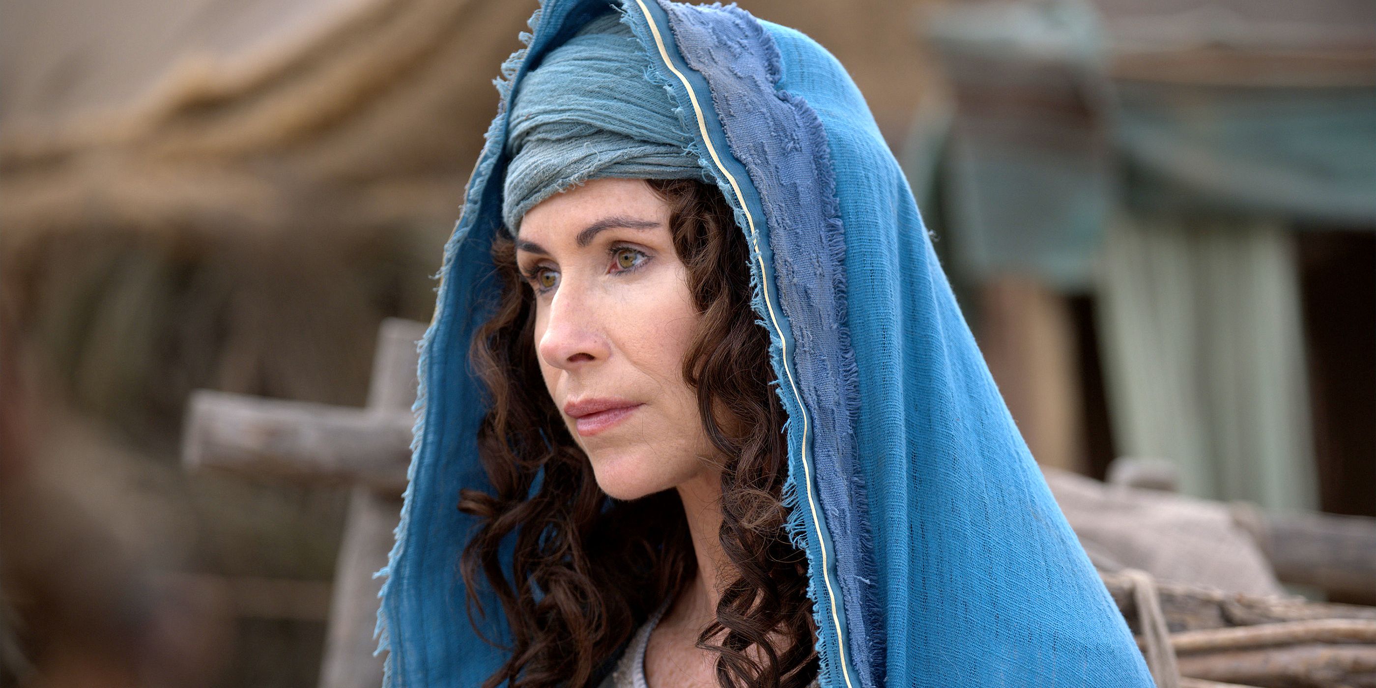 Minnie Driver as Sarah in The Faithful: Women of the Bible