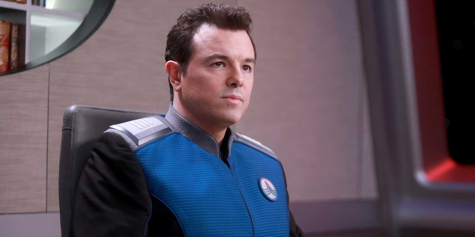 Seth MacFarlane as Ed Mercer on The Orville.