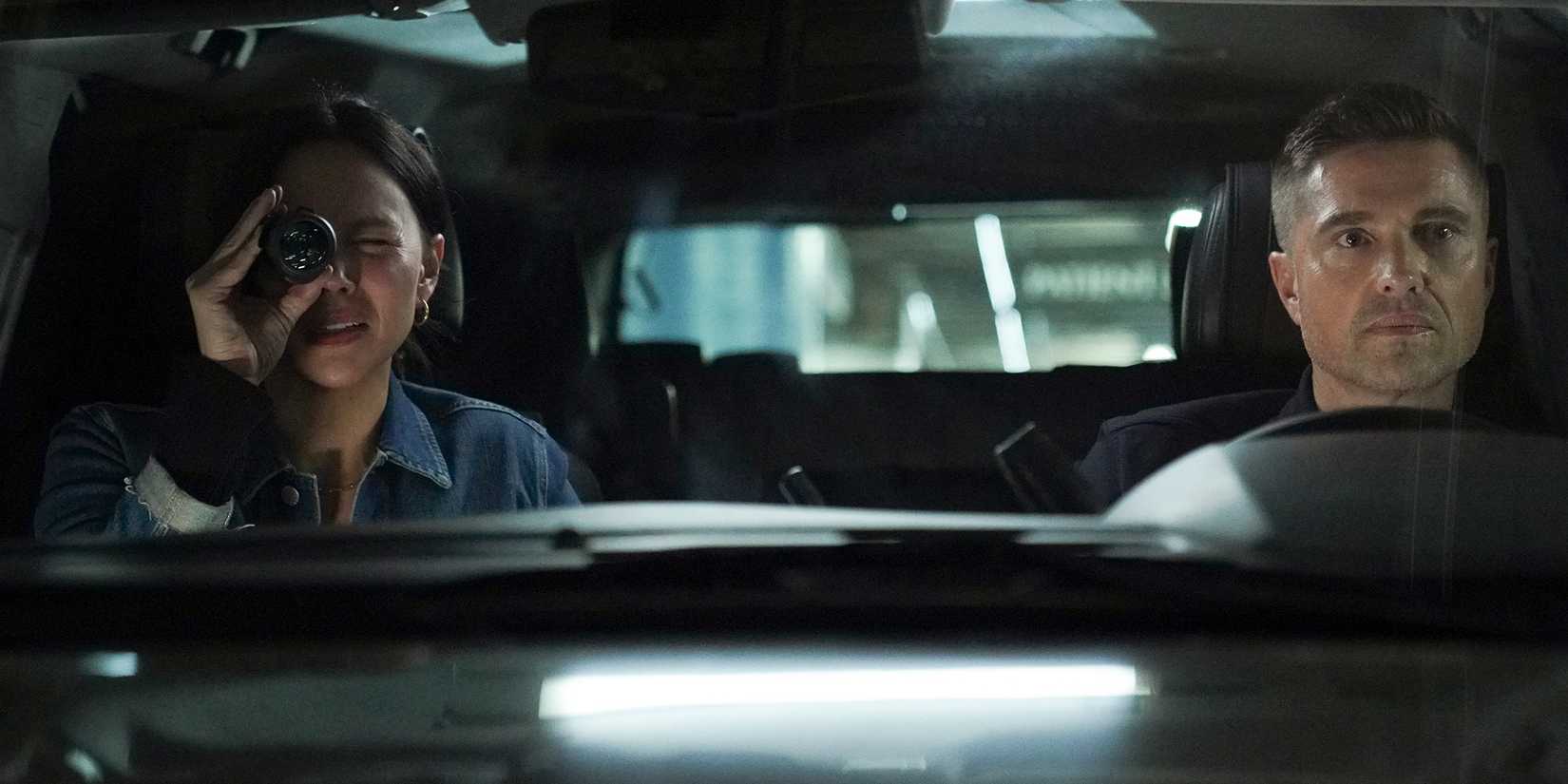 Melissa O'Neil and Eric Winter in The Rookie