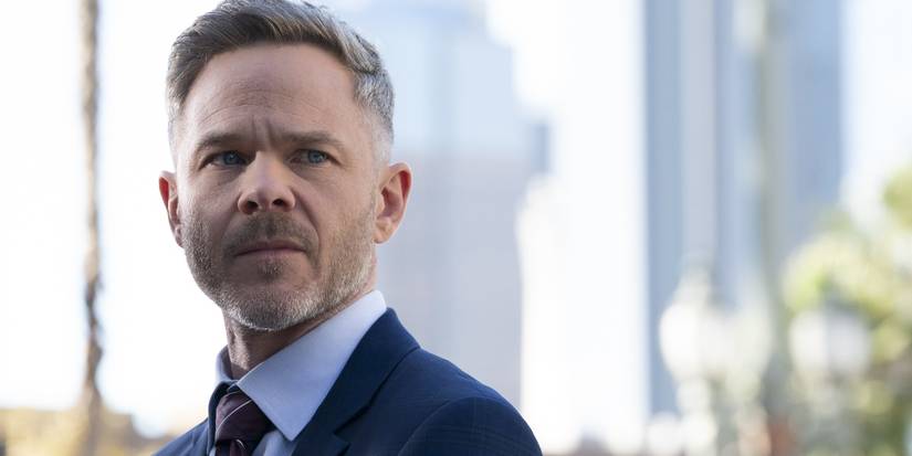 Wesley Evers (Shawn Ashmore) in a suit and tie in 'The Rookie' Season 8, Episode 12