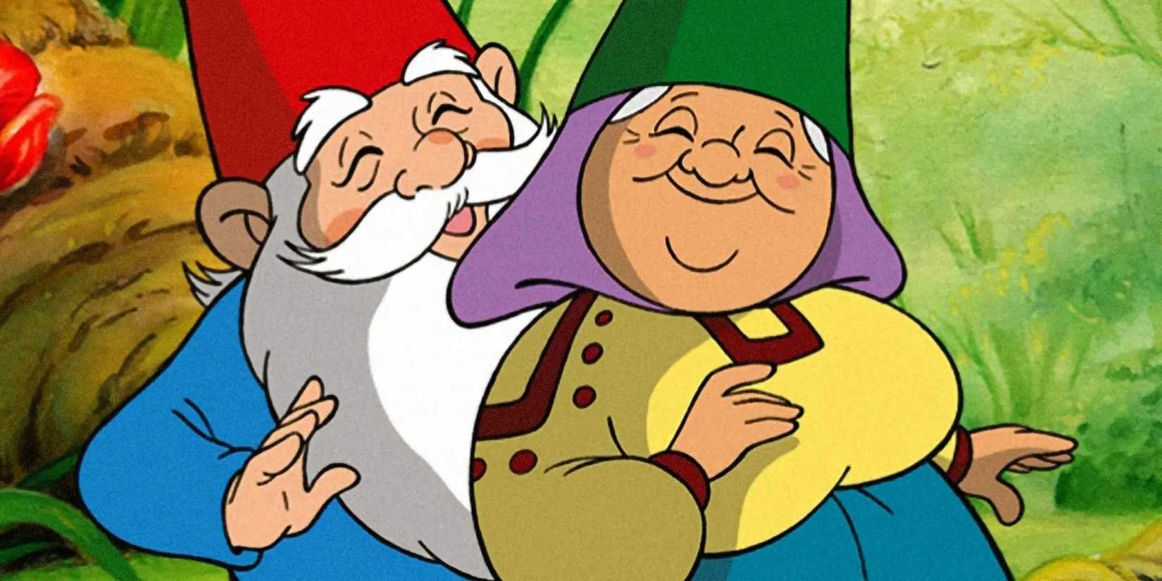 David the Gnome with his wife Lisa