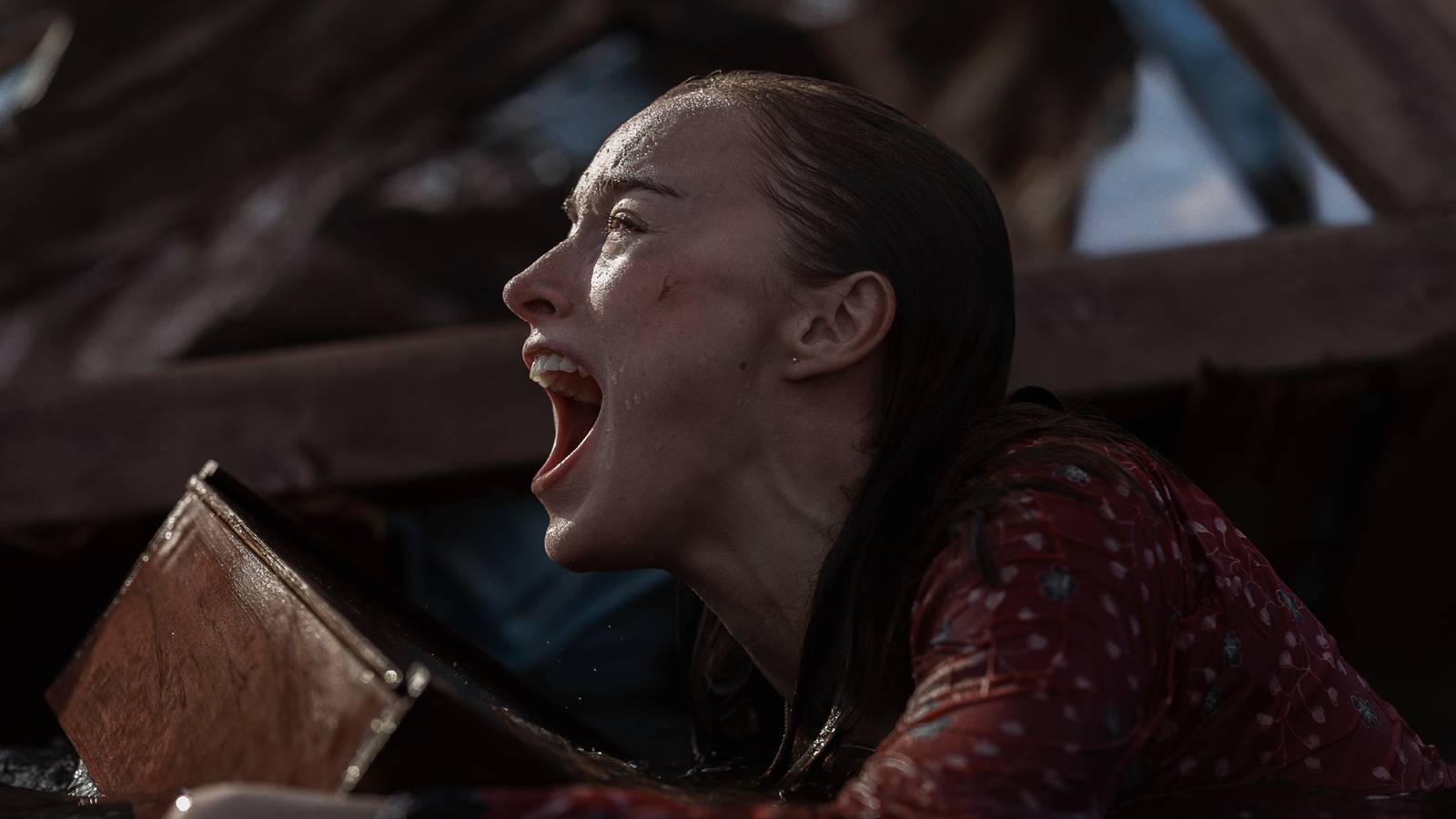 A 'Bridgerton' Icon Battles Killer Sharks in First Trailer for Netflix ...