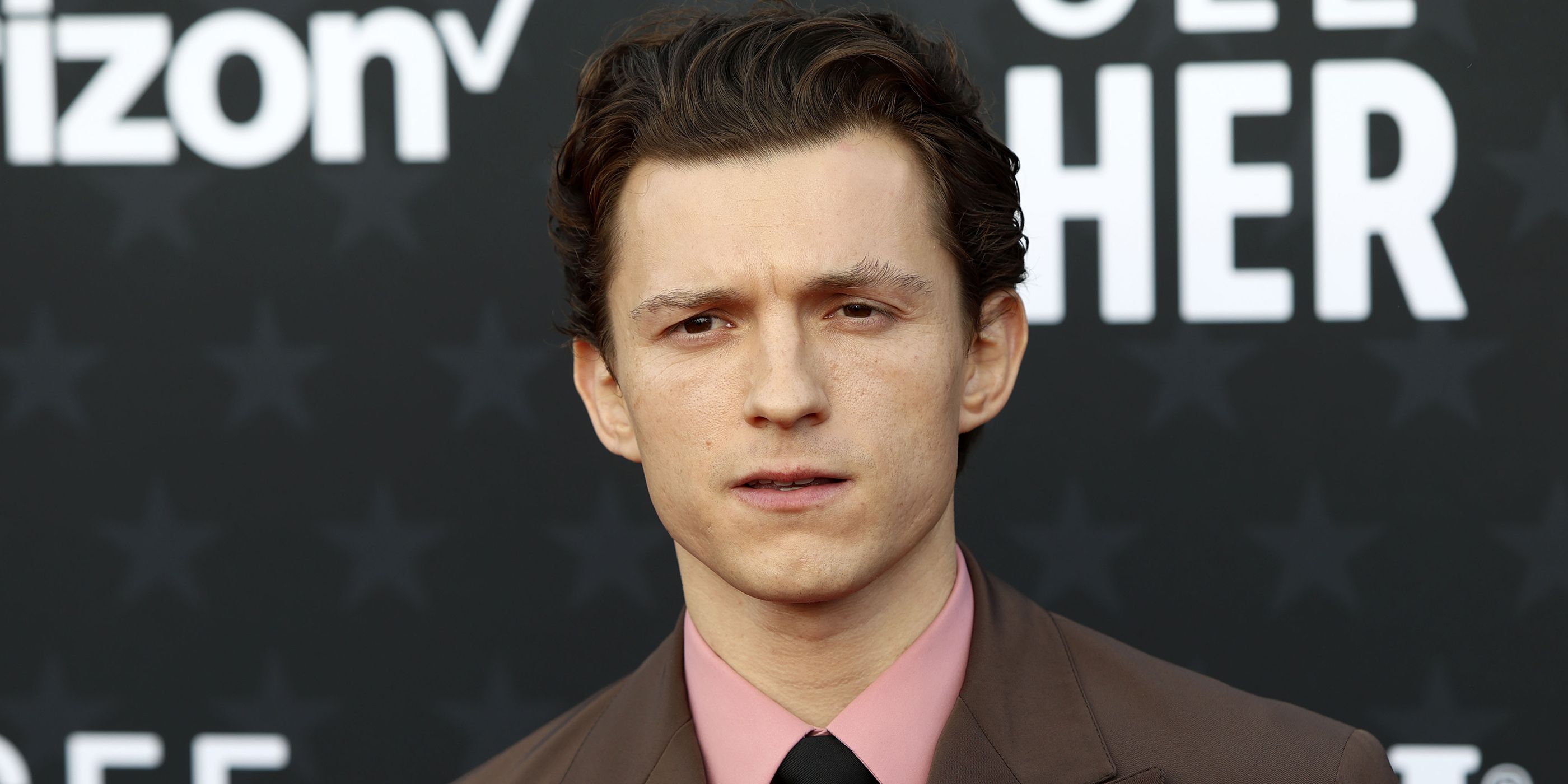 Tom Holland on the red carpet
