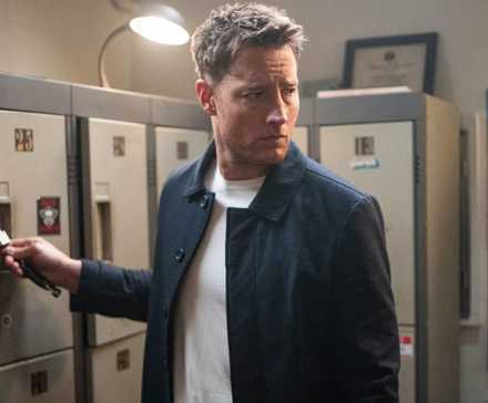 Justin Hartley as Colter Shaw on the case in the 'Tracker' episode