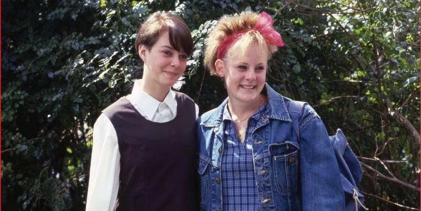 Kris Bidenko and Emma Coles together in 'Two Friends'