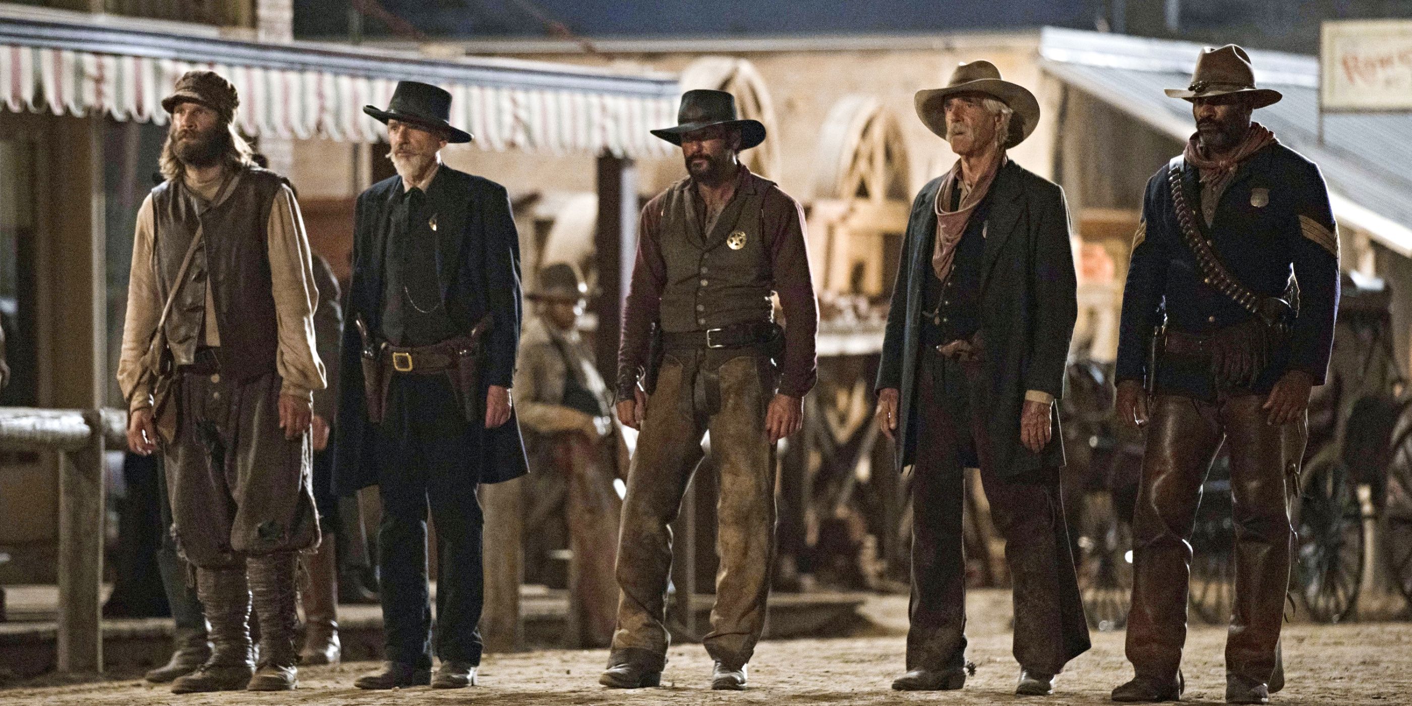 The cast of 1883
