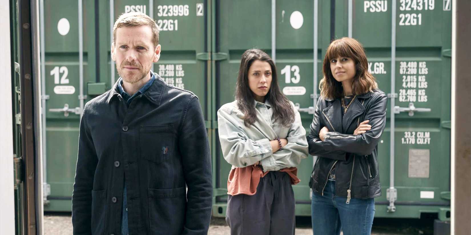 Shaun Evans and Zahra Ahmadi in Betrayal