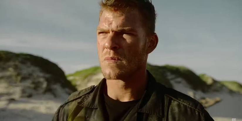 Alan Ritchson as Arthur Bailey in the Syfy series 'Blood Drive'