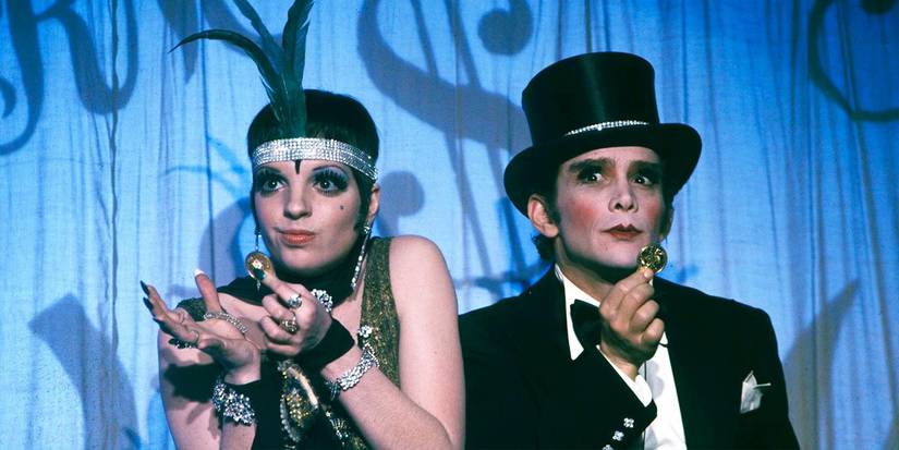 Joel Grey and Liza Minnelli in Cabaret