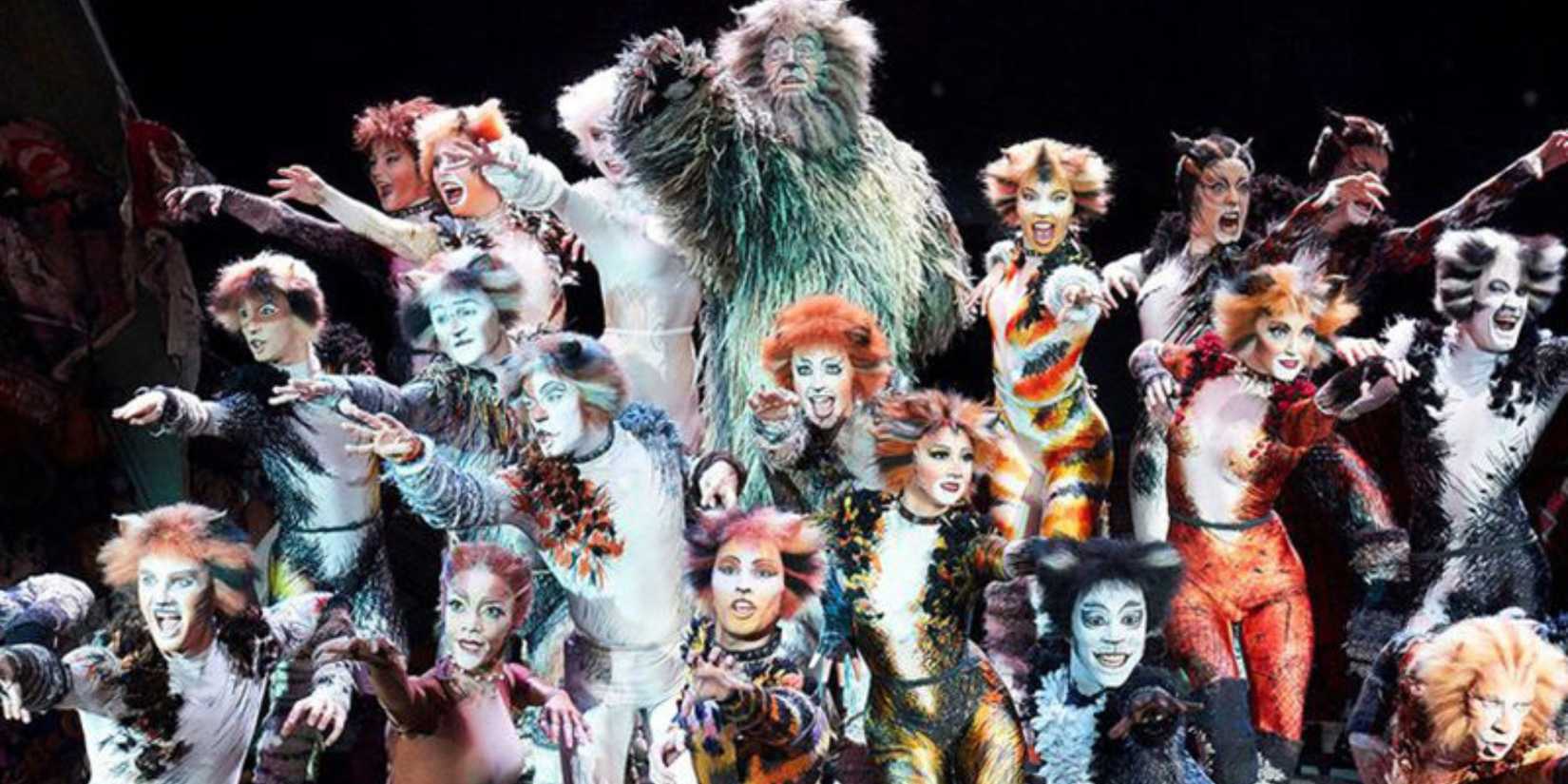 The Broadway company of 'Cats.'