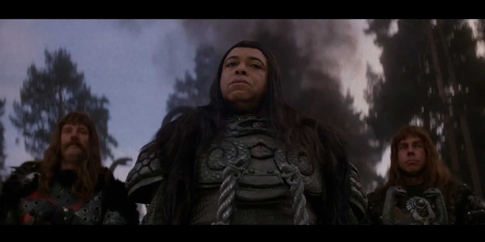 Thulsa Doom with some of his warriors