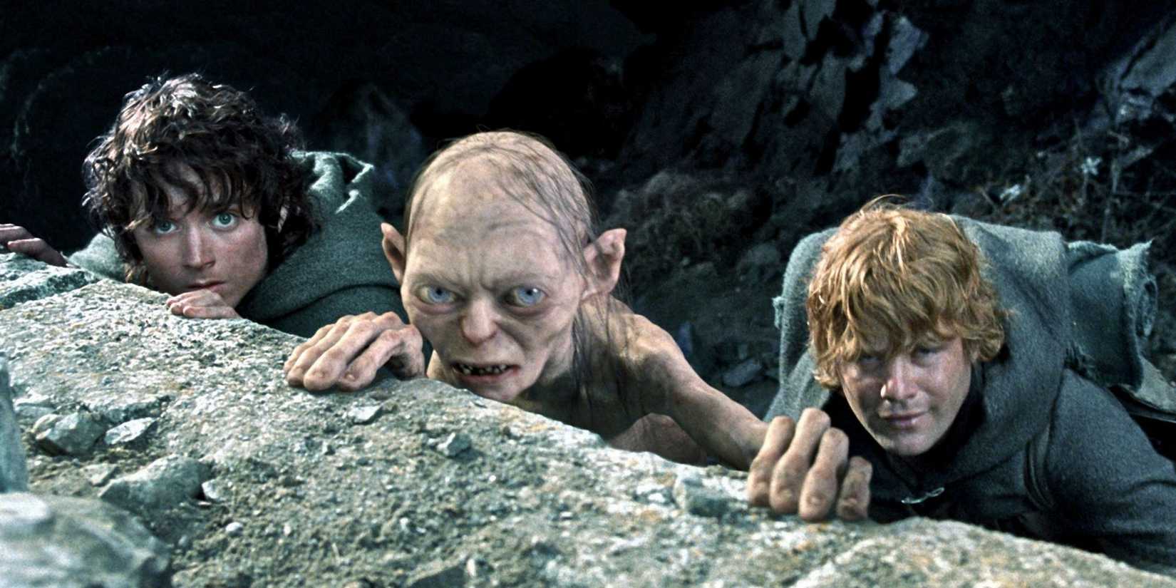 THE LORD OF THE RINGS: THE RETURN OF THE KING, Elijah Wood, Andy Serkis, Sean Astin, 2003, (c) New Line/courtesy Everett Collection