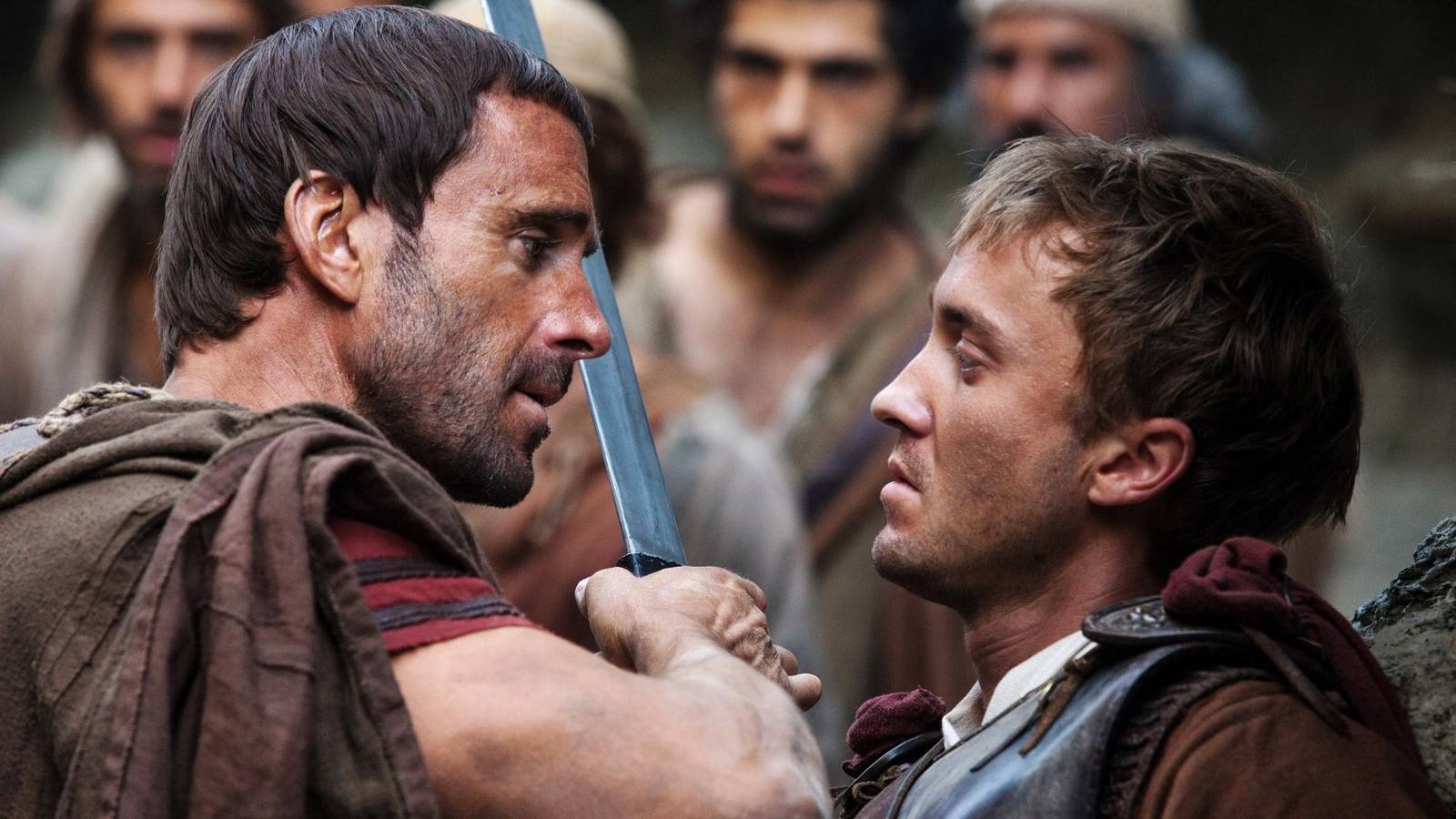 RISEN, l-r: Joseph Fiennes, Tom Felton, 2016. ©Sony Pictures Releasing/courtesy Everett Collection