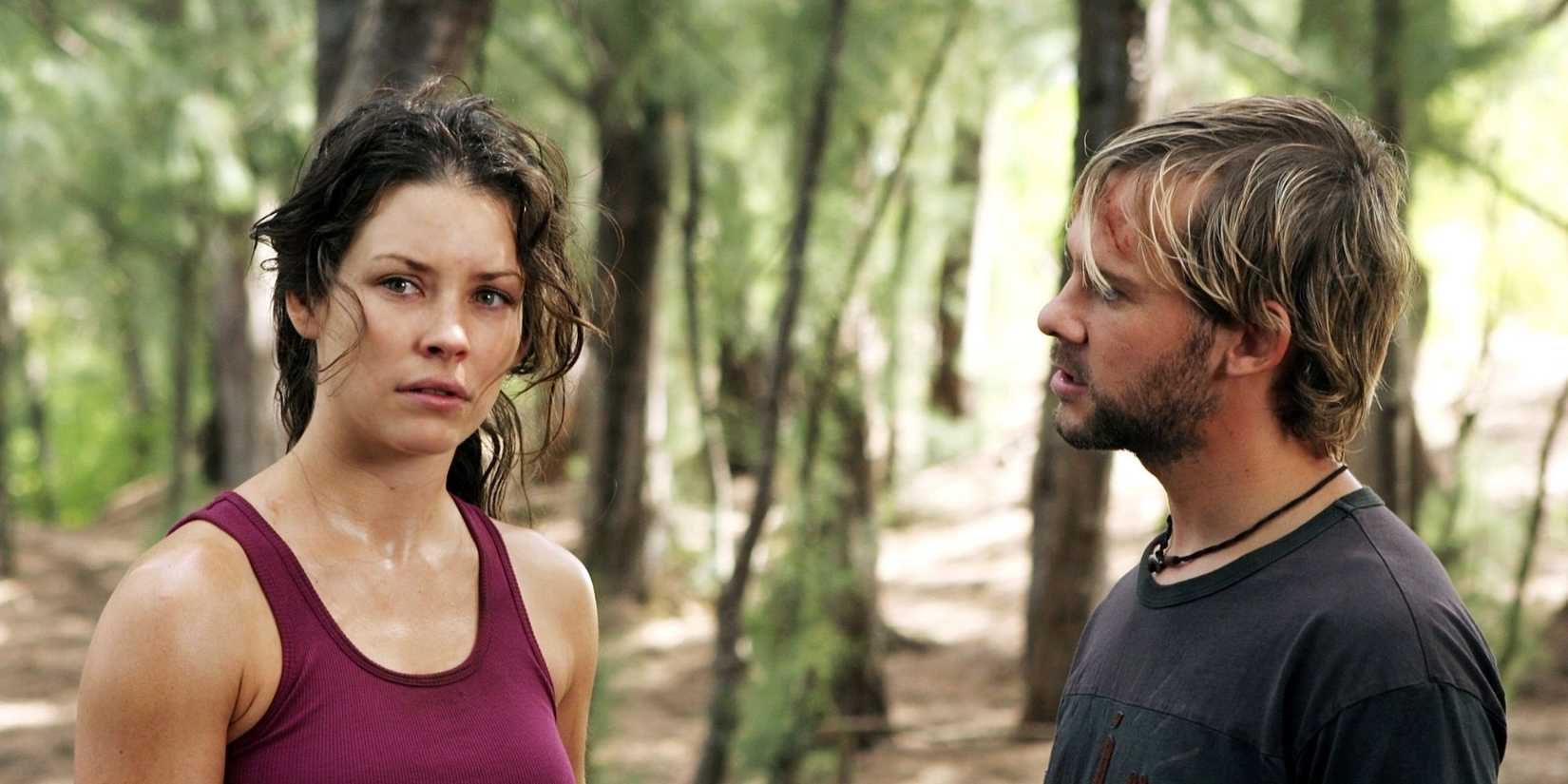 LOST, Evangeline Lilly, Dominic Monaghan, 'What Kate Did', (Season 2, aired November 30, 2005), 2004-2010. photo: Mario Perez / © ABC / Courtesy: Everett Collection