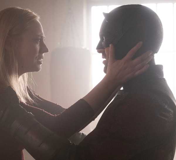 Charlie Cox and Deborah Ann Woll in Daredevil: Born Again Season 2 Episode 6