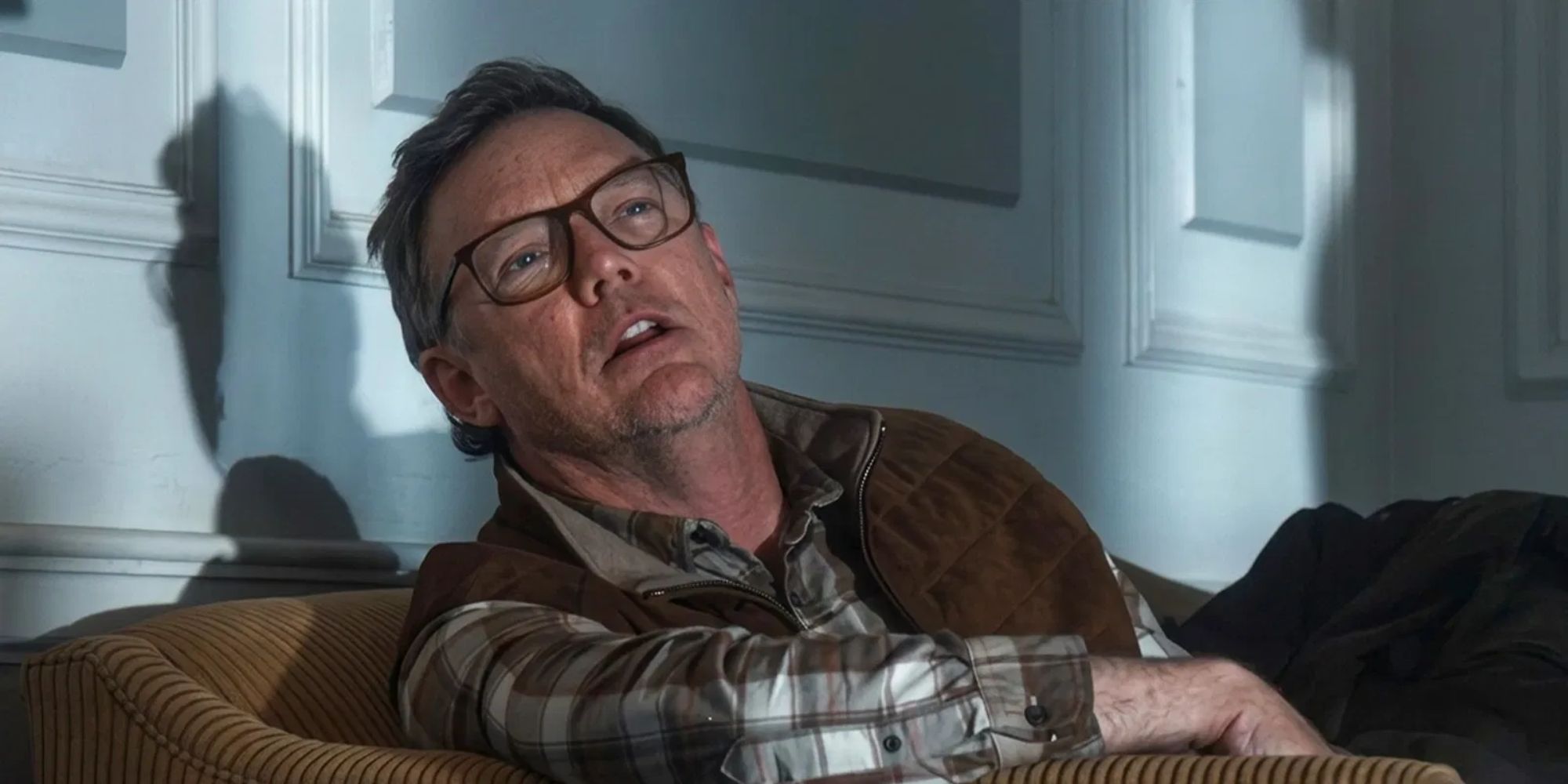 Matthew Lillard debuts as Mr. Charles in Daredevil: Born Again Season 2