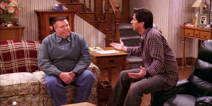 Joel McKinnon Miller and Ray Romano on Everybody Loves Raymond. 