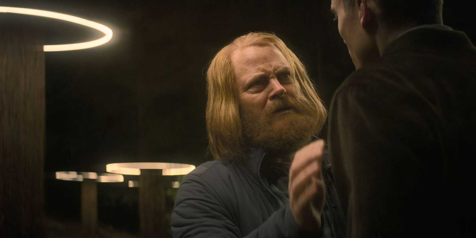 Forest (Nick Offerman) in 'Devs'