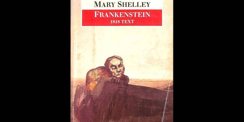 Frankenstein - book cover - 1818
