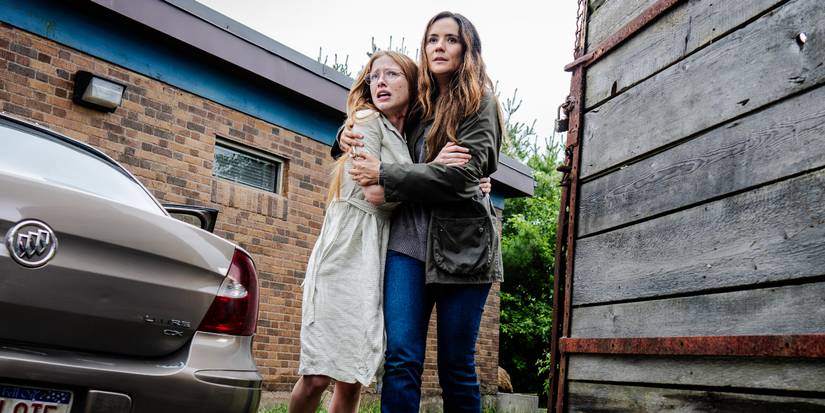 Catalina Sandino Moreno and Julia Doyle in the From Season 4 premiere