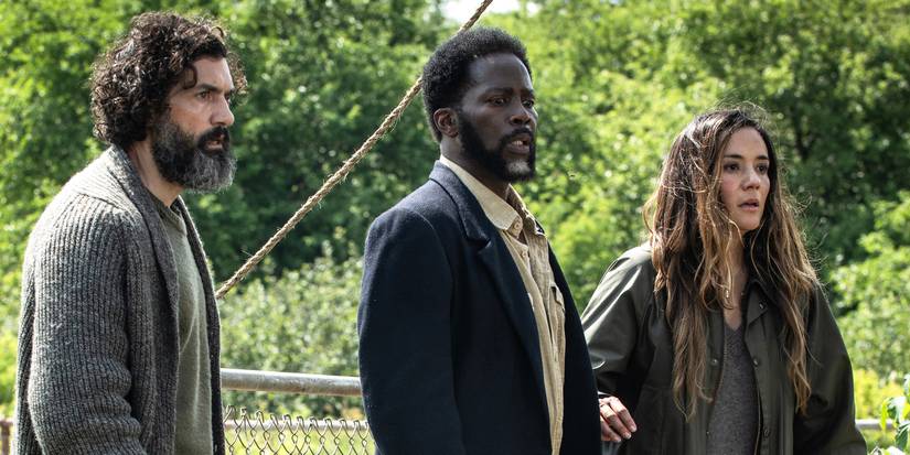 David Alpay, Harold Perrineau, and Catalina Sandino Moreno in From Season 4 Episode 2