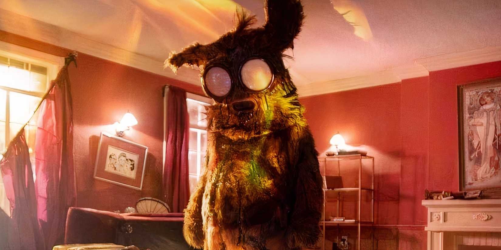 The character Pooka in a still from Into the Dark: Pooka!