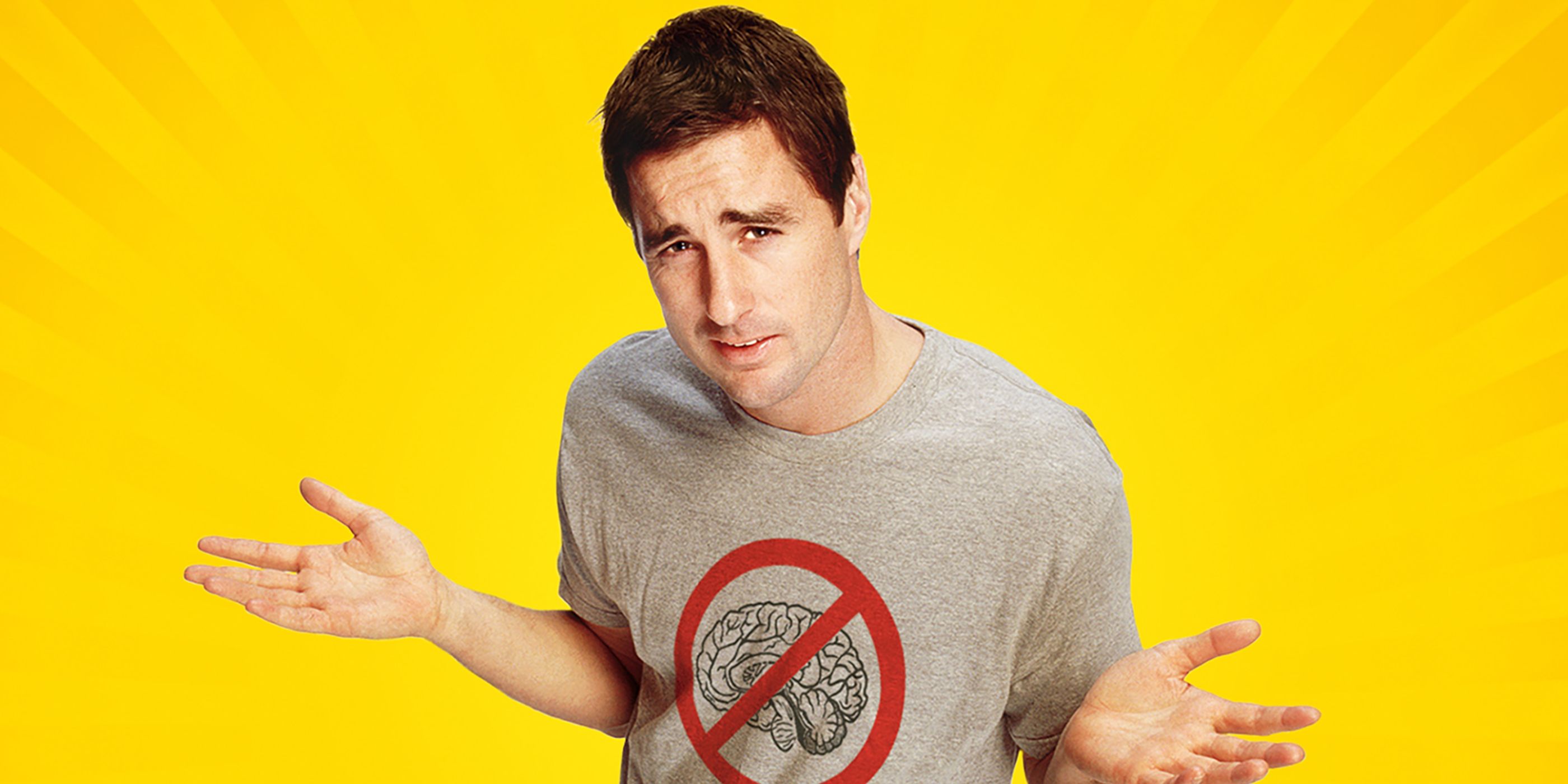 Luke-Wilson shrugging on the poster of Idiocracy