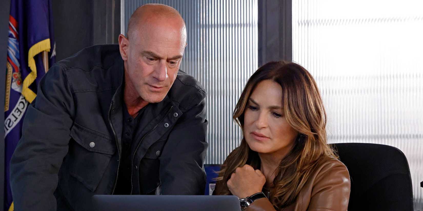 Benson and Stabler in Law & Order: SVU