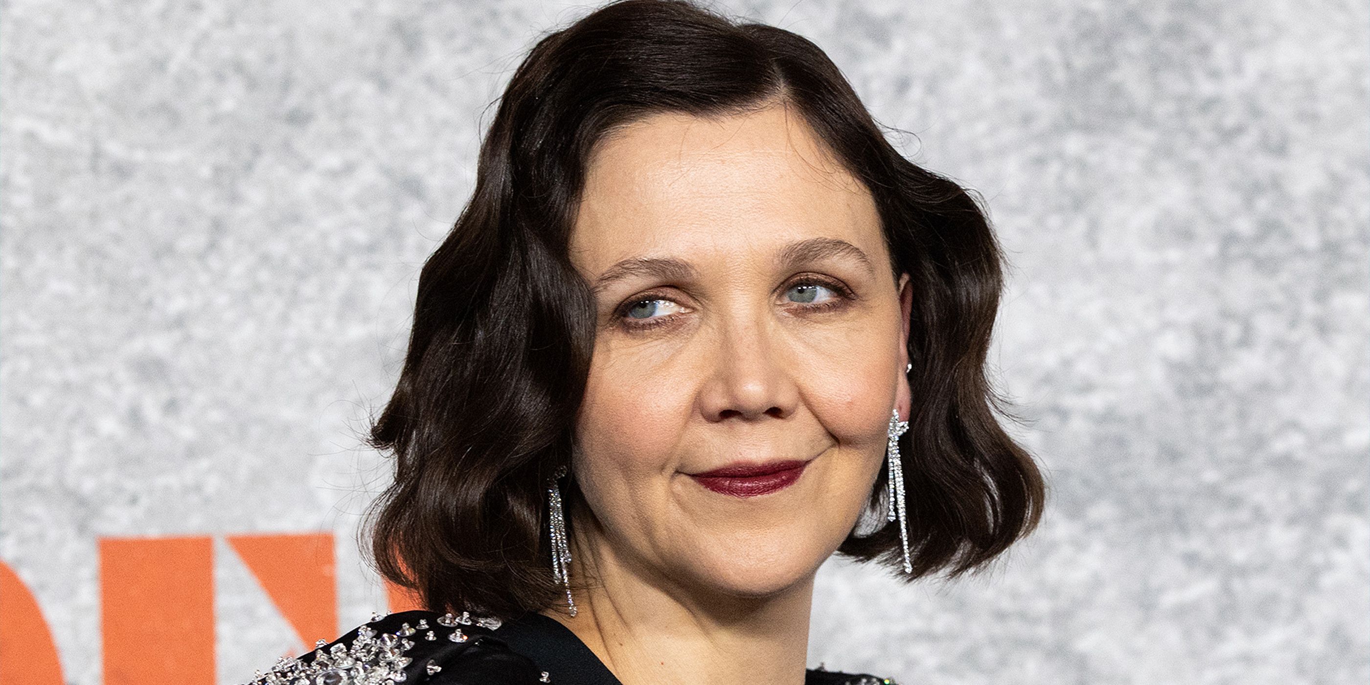 Maggie Gyllenhaal on the red carpet for The Bride!