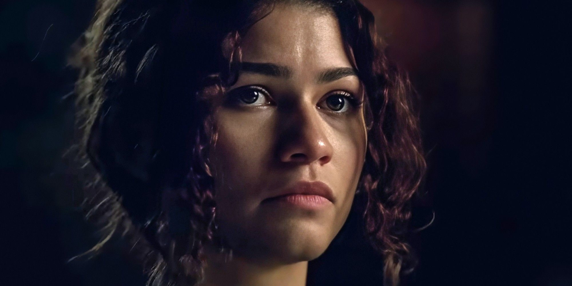 Zendaya looking concerned in A24's The Drama, 2026