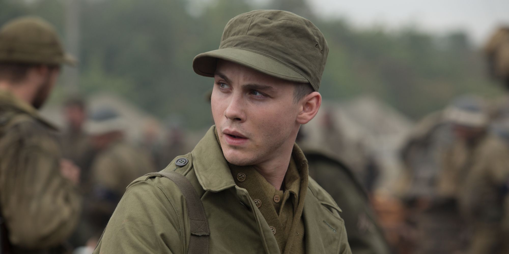 Logan Lerman in 'Fury'