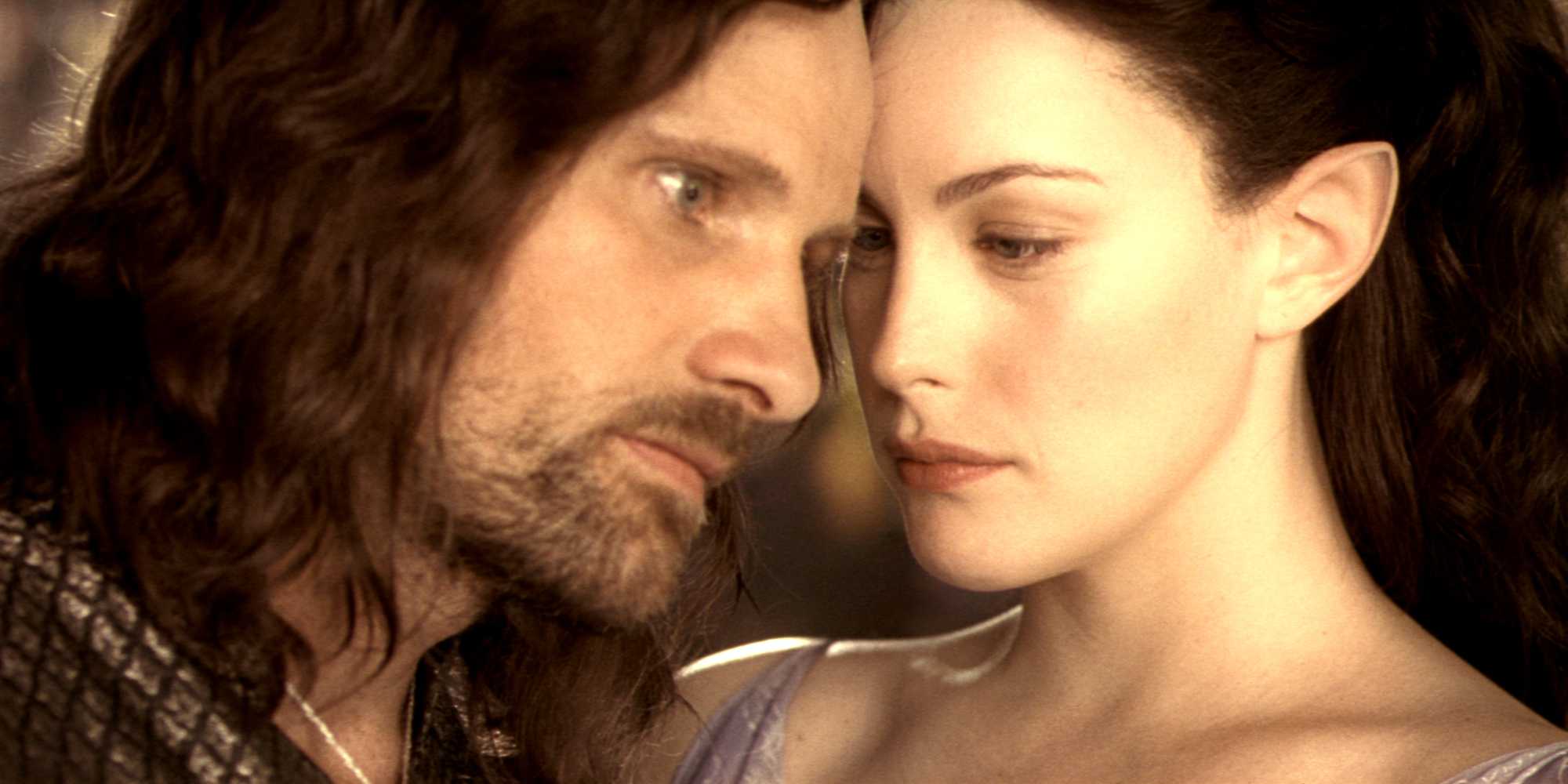 Viggo Mortensen and Liv Tyler in 'Lord of the Rings: Two Towers'