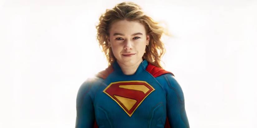 Milly Alcock smiling in 'Supergirl'