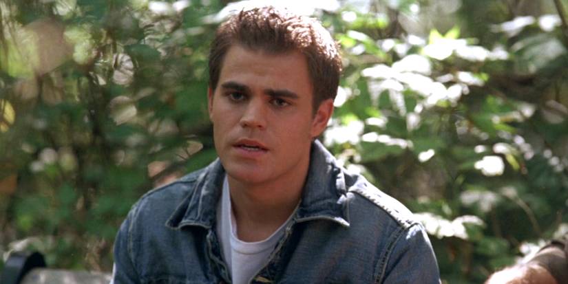 Paul Wesley portraying the main lead, Aaron Corbett, in the movie 'Fallen.'