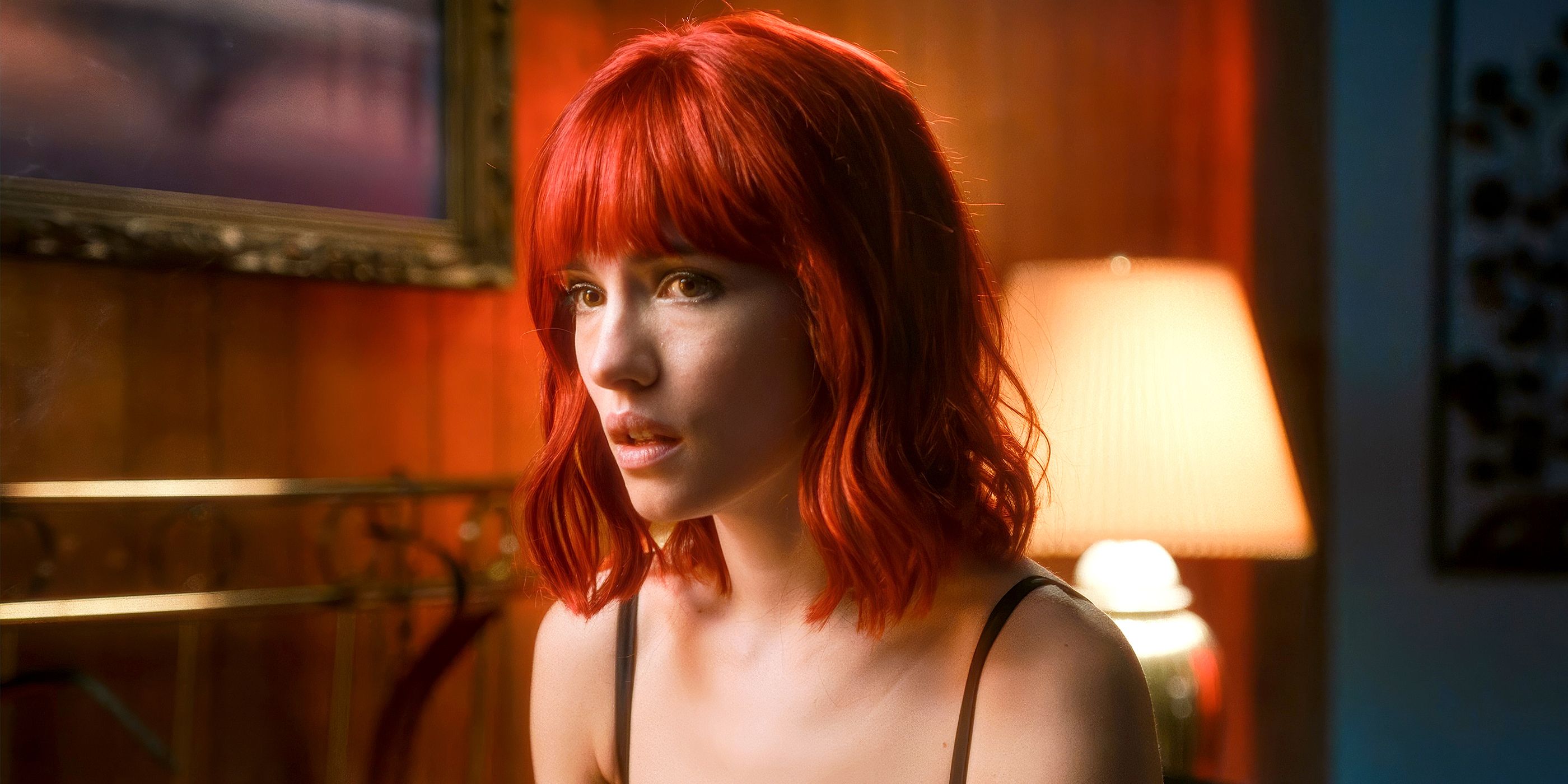 Willa-Fitzgerald crying in Strange-Darling