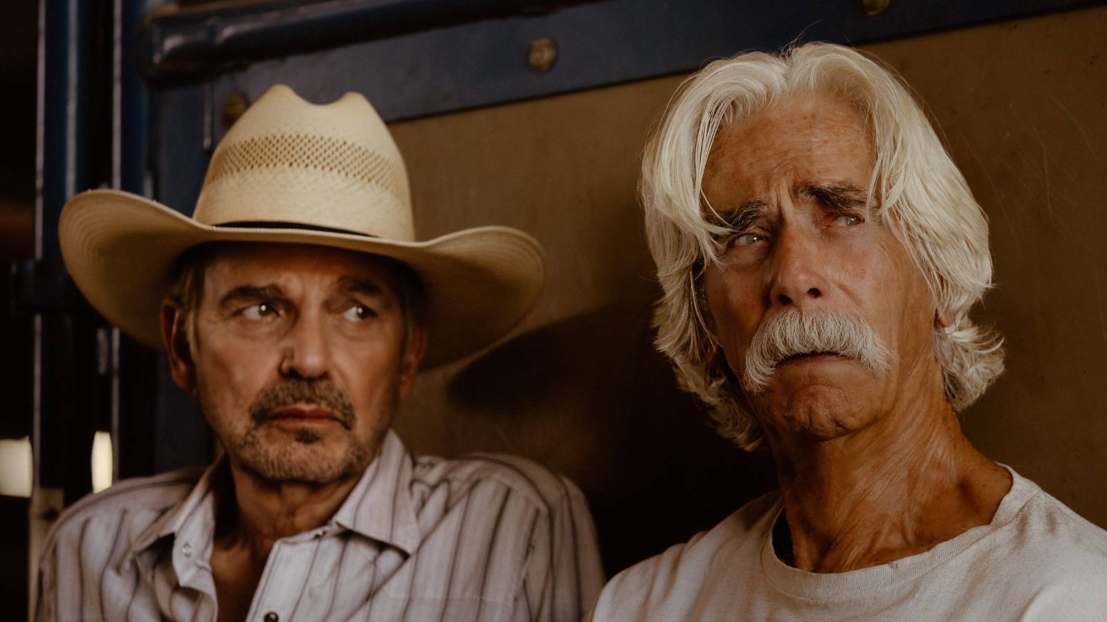 Billy Bob Thornton and Sam Elliott in 'Landman' Season 2