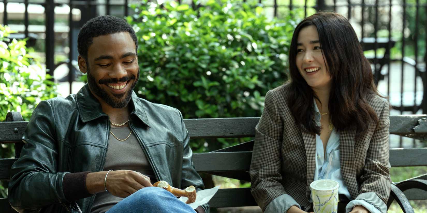 Donald Glover and Maya Erskine in 'Mr. and Mrs. Smith'