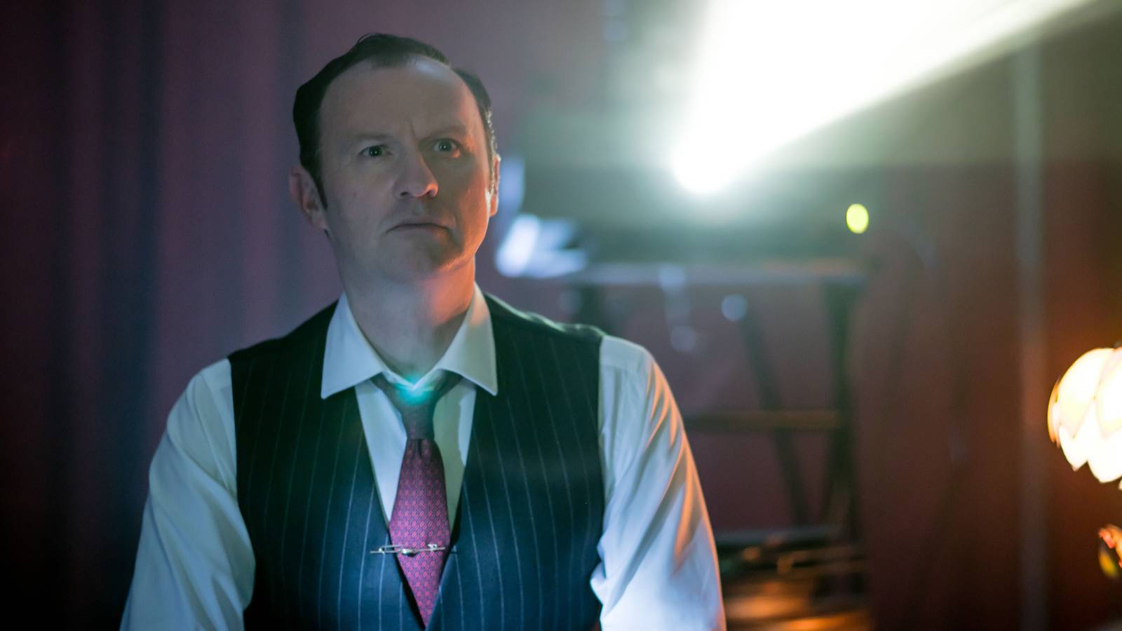 Mark Gatiss as Mycroft Holmes in 'Sherlock'