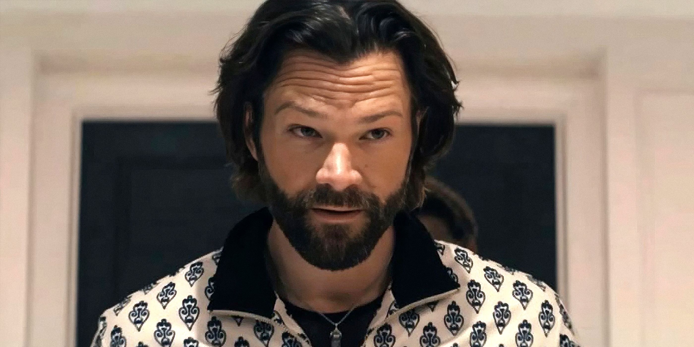 Jared Padalecki as Mister Marathon in 'The Boys' Season 5.