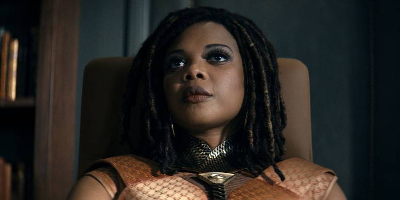 Susan Heyward as Sister Sage in The Boys Season 5.