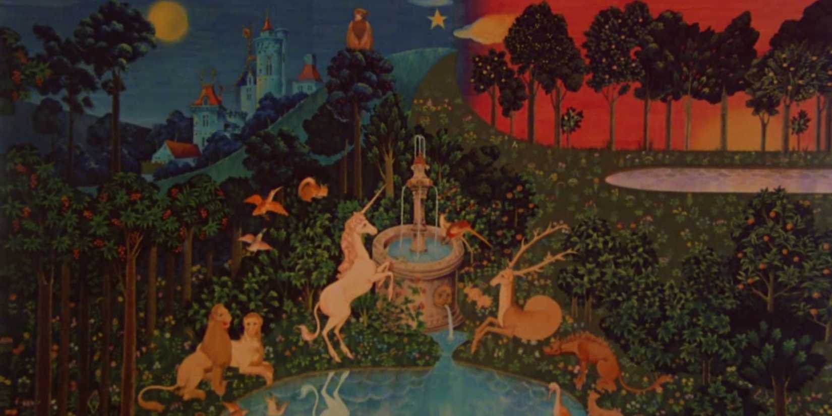 The intro to the Last Unicorn