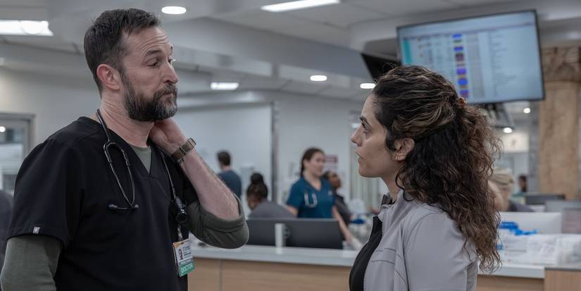 Noah Wyle and Sepideh Moafi on 'The Pitt'