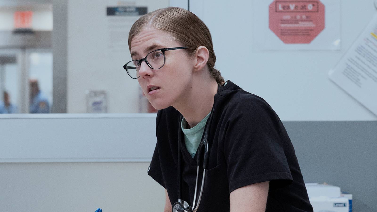 That Awkward Break Room Moment on 'The Pitt' Just Revealed Everything About Mel and Langdon's Relationship