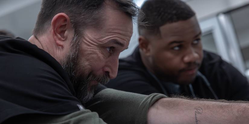 Noah Wyle and Luke Tennie in The Pitt Season 2 finale