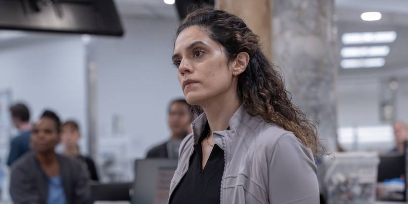Sepideh Moafi as Dr. Al-Hashimi in 'The Pitt' Season 2.