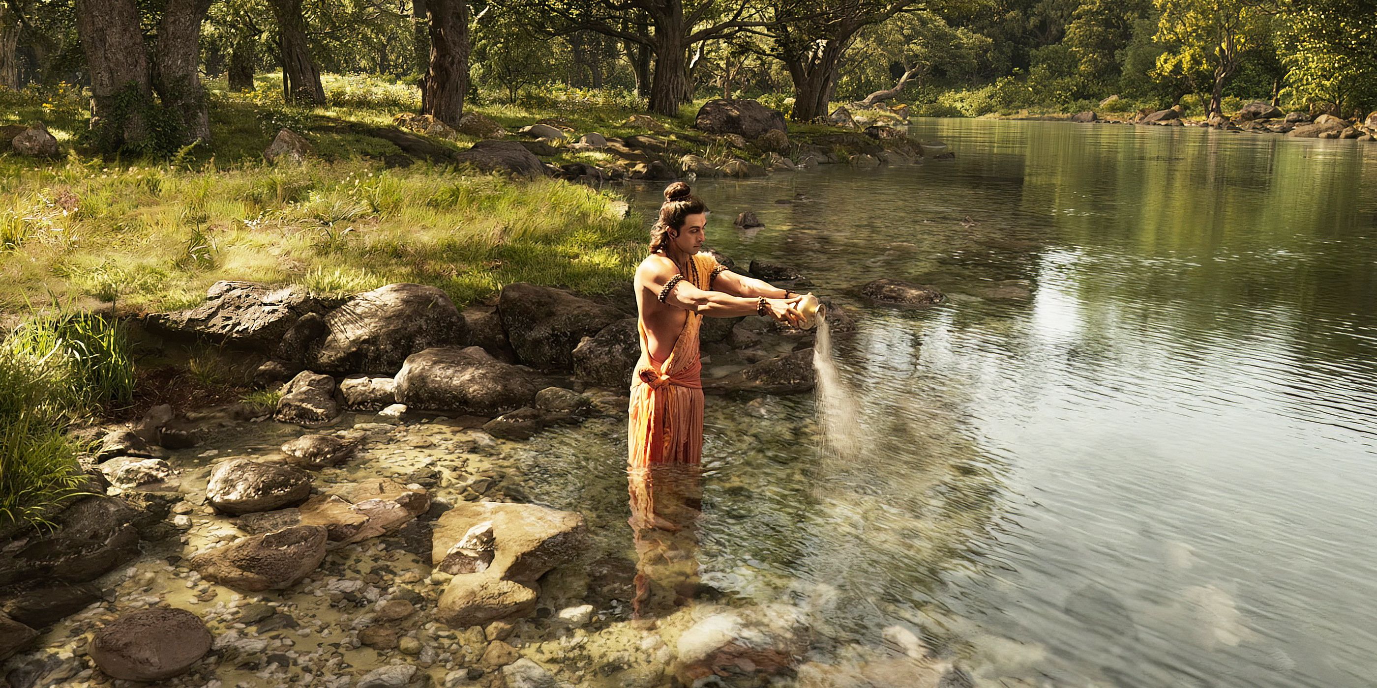 A still from Ramayana, directed by Nitesh Tiwari and starring Ranbir Kapoor.